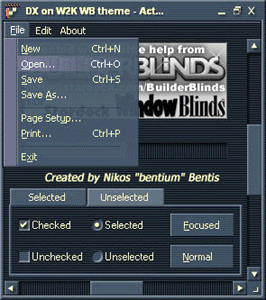 WB for DX on W2K