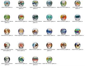 Adobe Apps XP Icons (Globe)