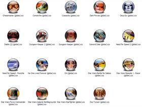 Games 3 XP Icons (Globe)