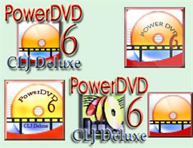 CyberLink PowerDVD6 CLJ Deluxe icon pack