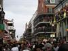 Mardi Gras on Bourbon Street