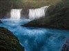 Roaring Blue Rapids Falls