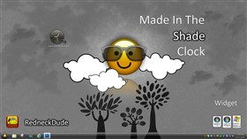 Made In The Shade Clock Widget