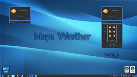 Maya Weather Widget