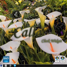 Calla Clock Widget