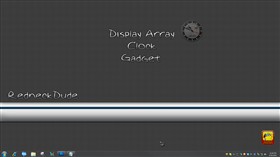 Display Array Clock Gadget