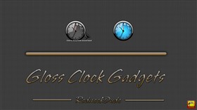 Gloss Clock Gadgets