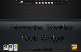 Mezzanine Weather Dock Gadget