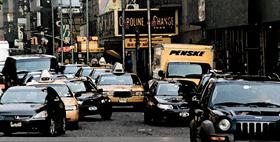 New York City Traffic - painted ver