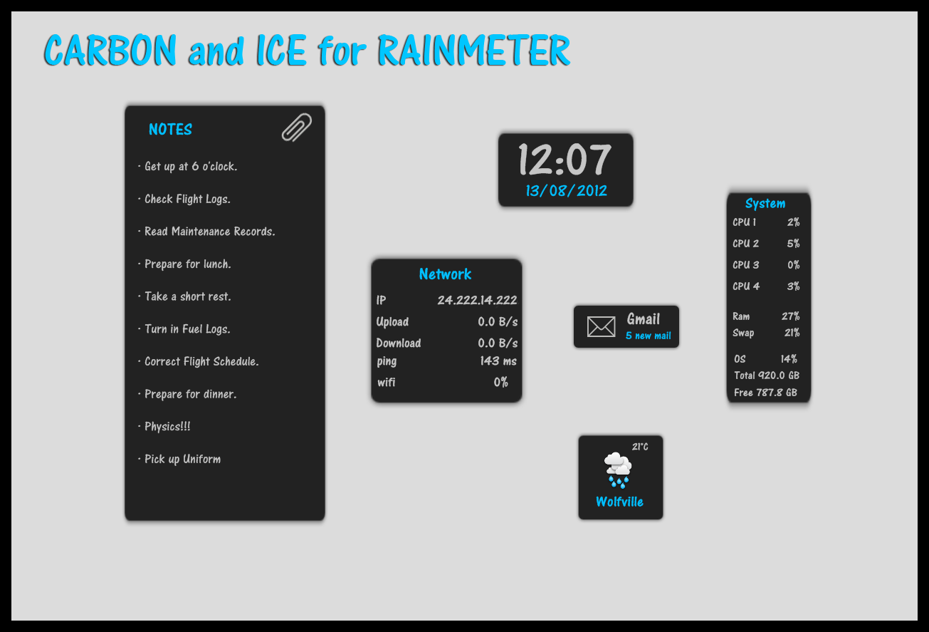 Carbon and Ice