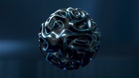 Blue Sphere Morphing