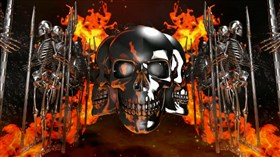4K Hell Skull 2
