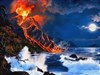 4K Volcano Eruption