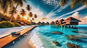 4K Maldives Bungalows