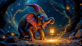 4K Elephant Wizard