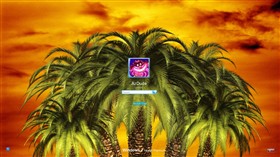 Palm Sunset Logon