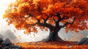 4K Autumn Oak