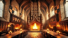 4K Castle Dinning Room