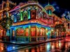 4K HDR Neon Shops