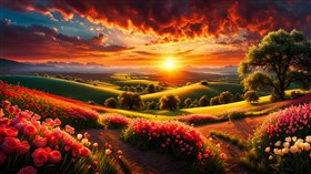 4K Beautiful Scape