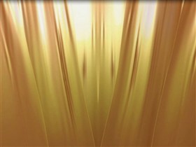 golden curtain