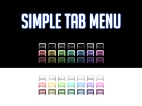 Simple Tab Menu