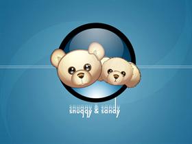 Snuggy and Sandy Wallpack