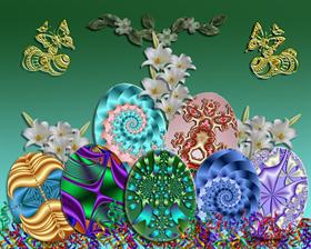 Easter Eggs From Fractals