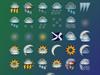 spil's weather icons