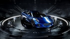 CarScape C-X75 Blue 4K