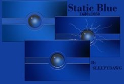 Static Blue