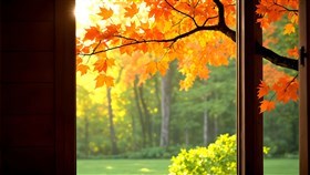 An open window