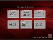 Flare Light Rainmeter