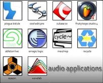 audio application icons