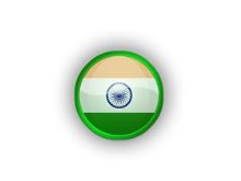 India Flag Orb