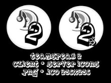 TeamSpeak 2 Client + Server Icons