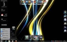 Light Streaks Desktop