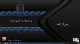 Comet Clock Widget