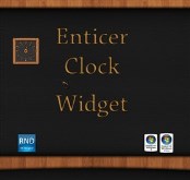 Enticer Clock Widget