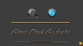 Gloss Clock Gadgets