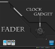 Fader Clock Gadget