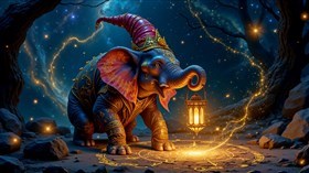 4K Elephant Wizard
