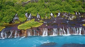 Barnafoss Waterfalls Iceland