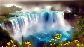 4K Niagara Falls Landscape