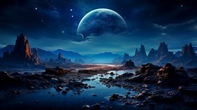 4K Alpha Moon