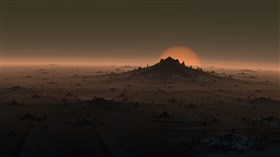 Desolate planet