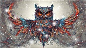 Frankie the cosmic owl