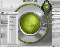 Alien Chrome Desktop
