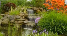 garden waterfall