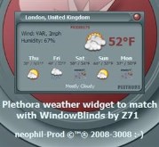 Plethora Weather Widget